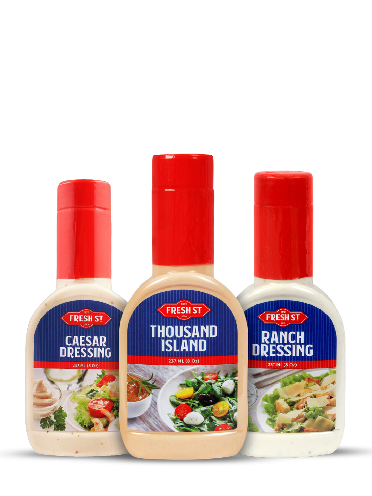 Caesar Dressing 237ml / Ranch Dressing 237ml / Thousand Island 237ml Combo Deal