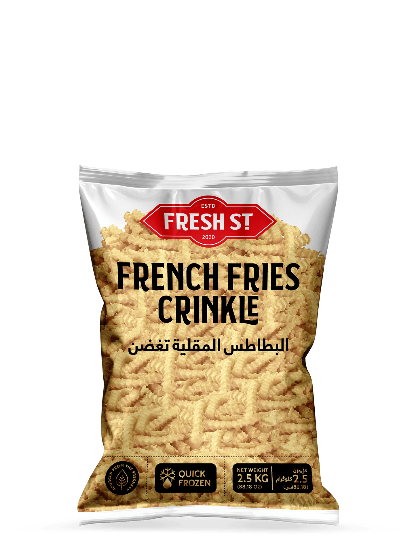 French Fries Crinkle 2.5 KG