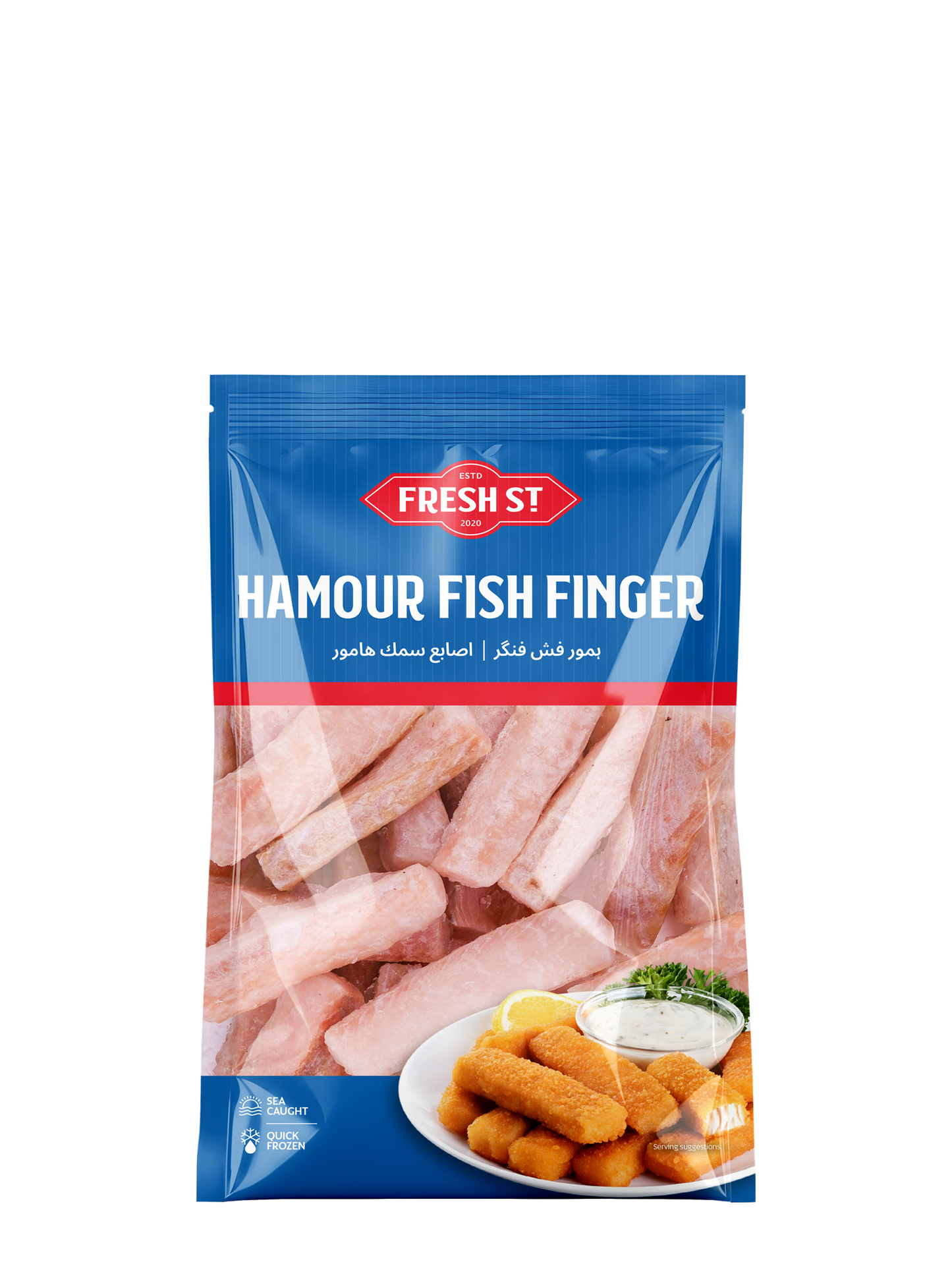 Fresh Street Hamour Fish Finger 500Gm