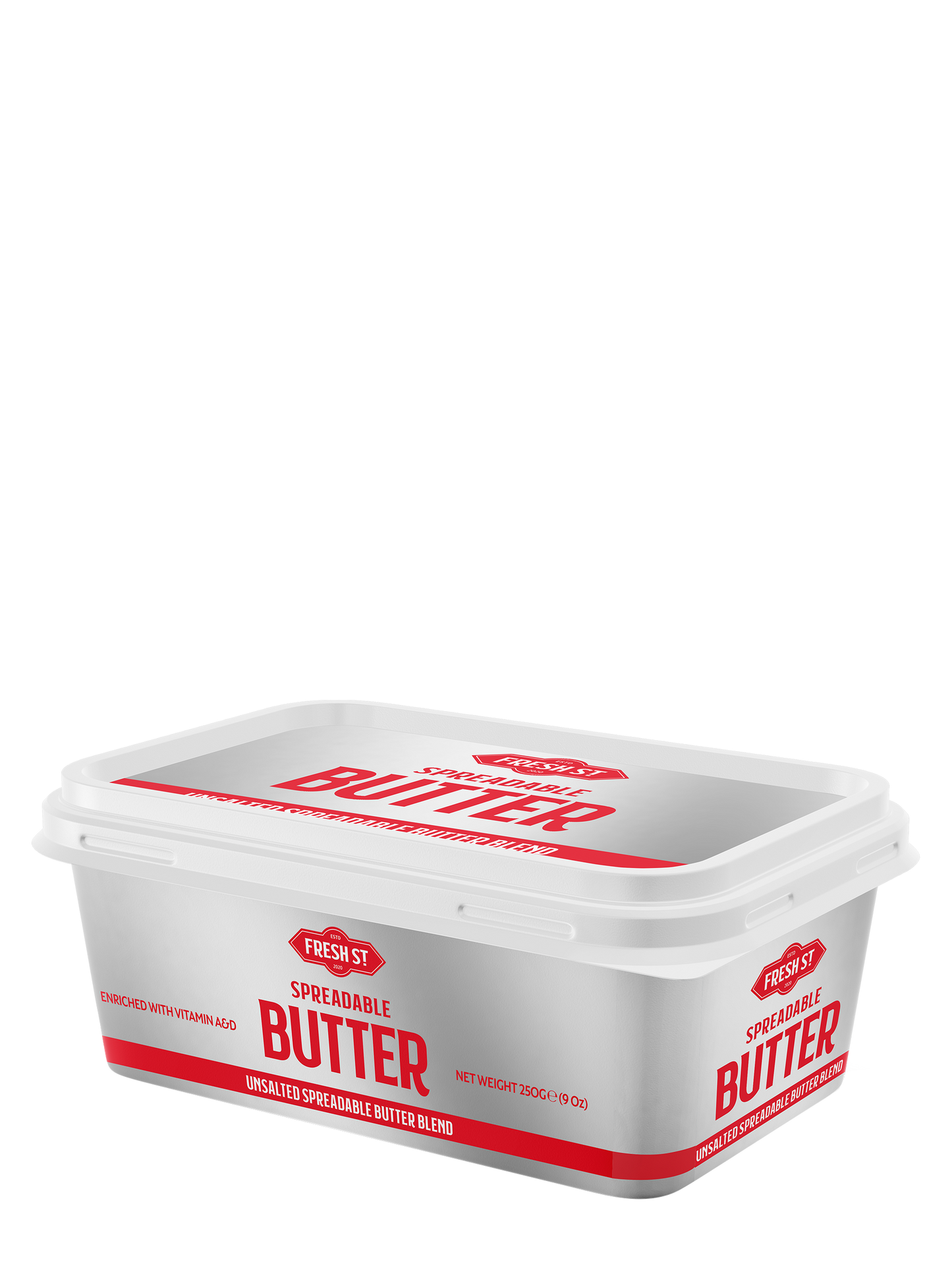 Spreadable Butter Unsalted 250Gm