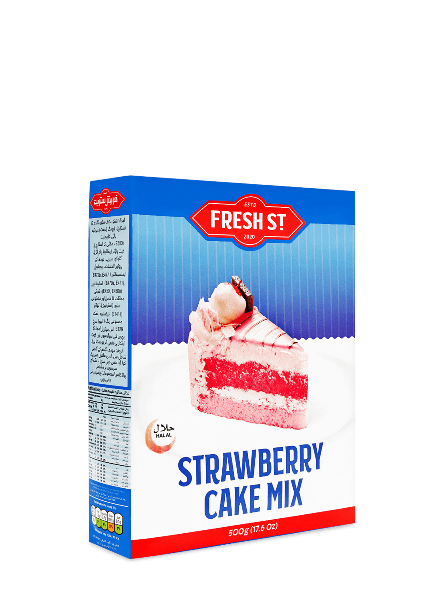 Strawberry Cake Mix 500g