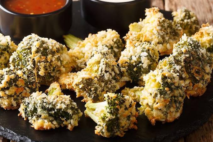 Garlic Broccoli Bites