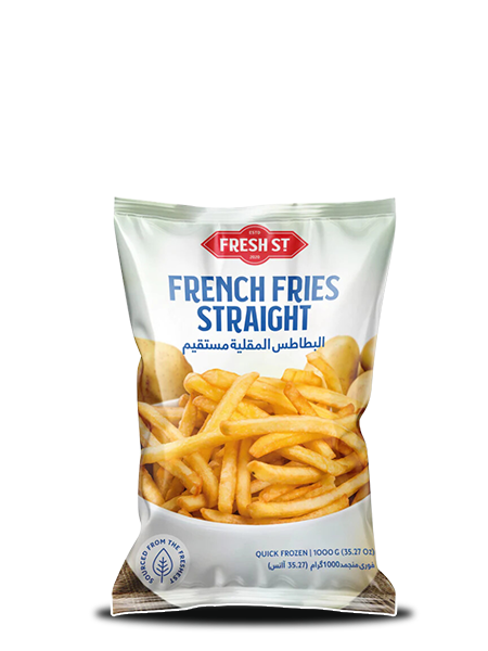french fries straight