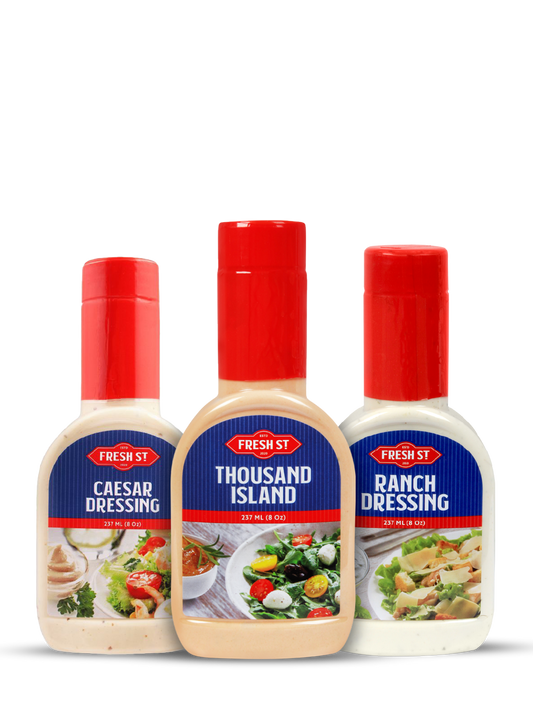 Caesar Dressing 237ml / Ranch Dressing 237ml / Thousand Island 237ml  Combo Deal