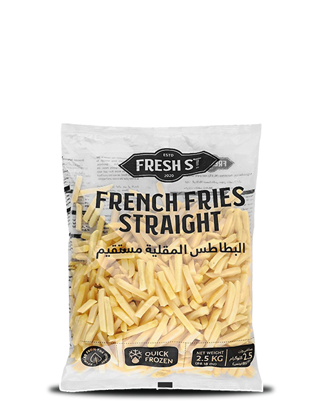 straight french fries