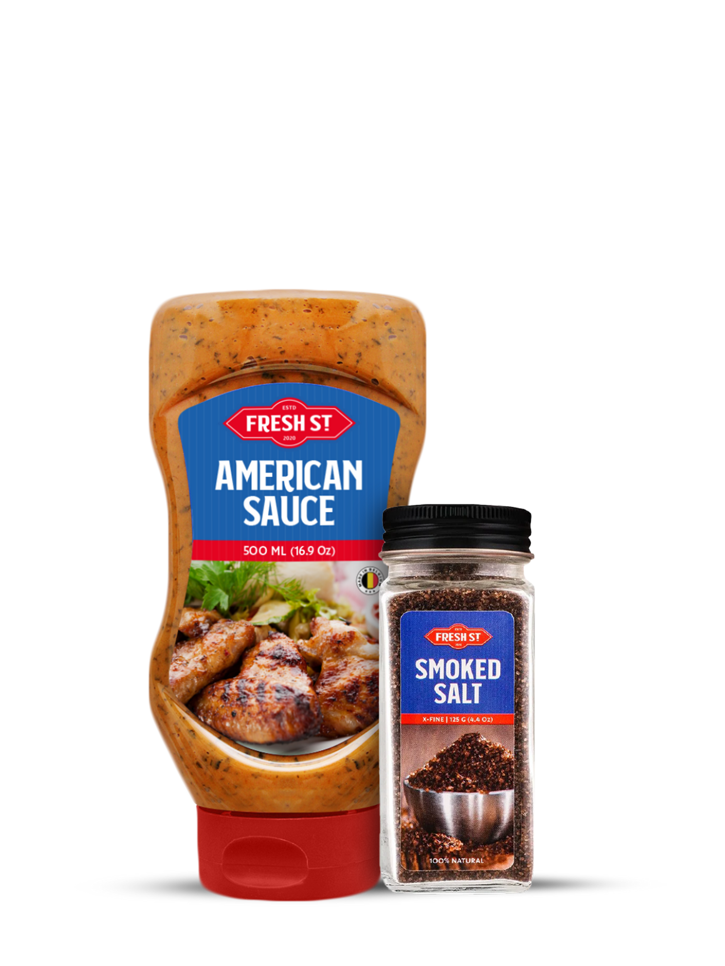 American Sauce 500ml / Smoked Salt X-Fine 125gm Combo Deal