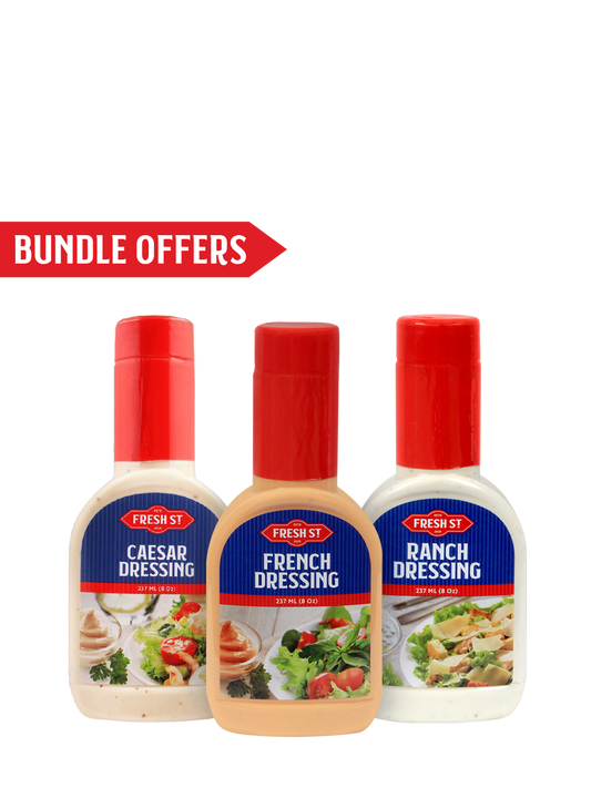 Caesar Dressing 237ml / French Dressing 237ml / Ranch Dressing 237ml
