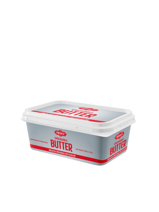 Fresh St Spreadable   Butter Unsalted 250Gm