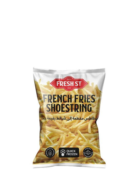 Fresh Street Shoestring French Fries, 0% Trans Fat, Cholesterol Free, 1kg
